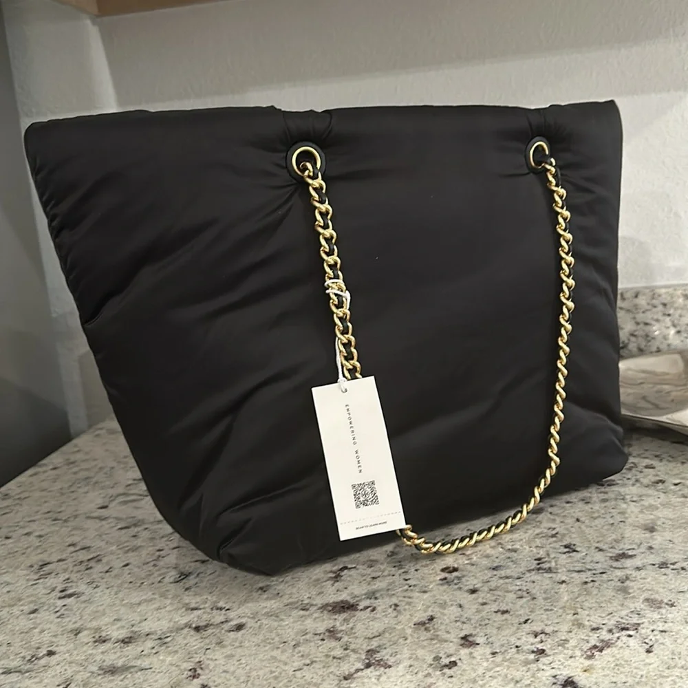 Tory Burch Ella puffy chain tote